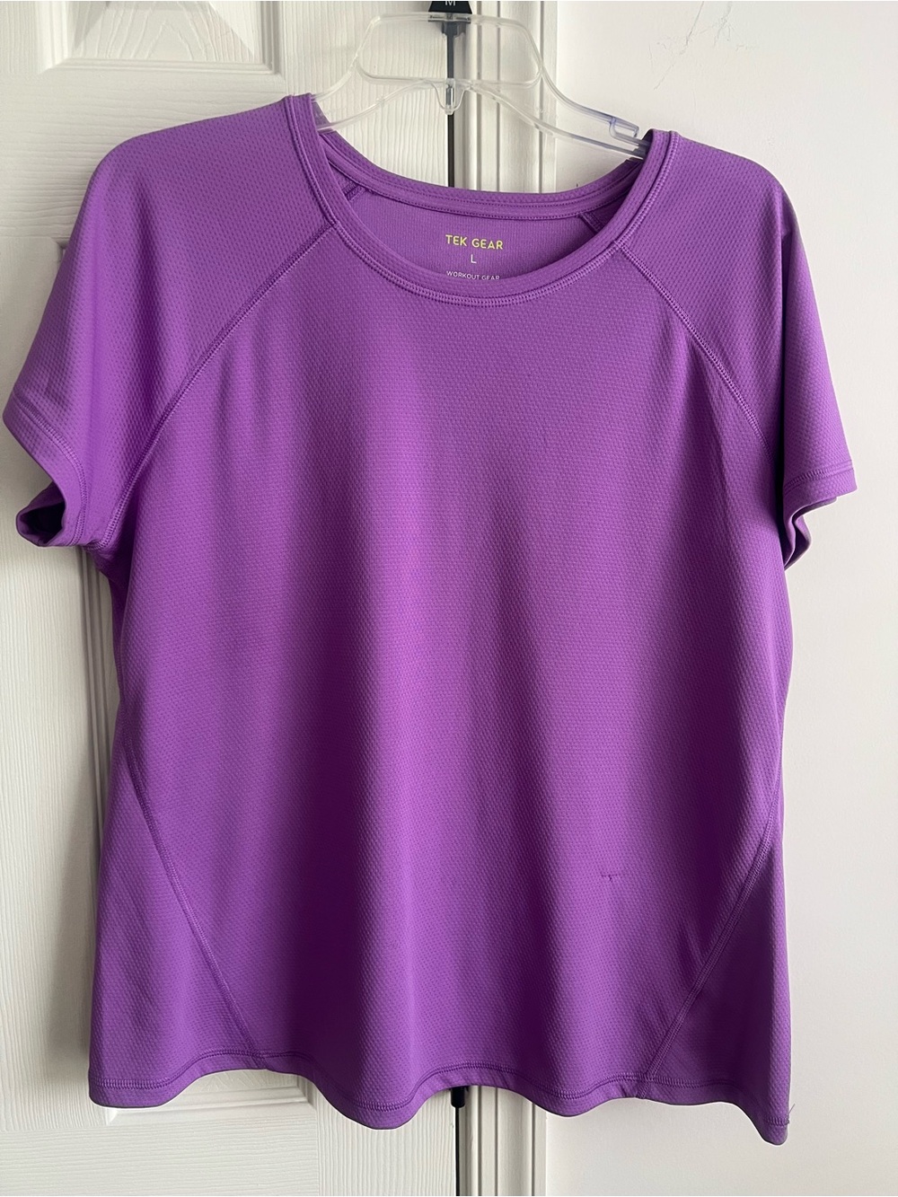 Tek Gear Women's Purple Performance Tee L